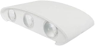 Moderno e Elegante Arandela Luz Leds 50.000h Serviço Acima para Baixo Luzes para Sala de Estar Quarto Jantar Corredor Escadas (Branco quente #-6)