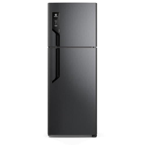 Geladeira Electrolux Frost Free 480L Efficient AutoSense Duplex Black Inox Look (TF71B) 127V