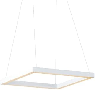 Lustre Pendente Newline Fit Led 740 Bivolt Branco 3000K Luz Amarela