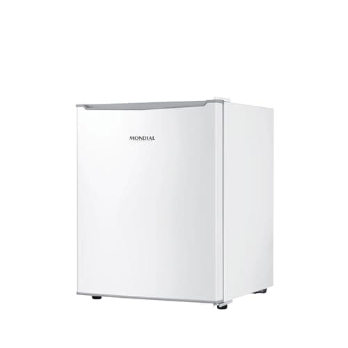 Frigobar Mondial 73L branco, 220V, ângulo frontal