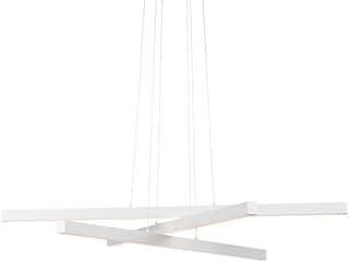 Lustre Pendente Newline Fit Led 711 Bivolt Branco 3000K Luz Amarela