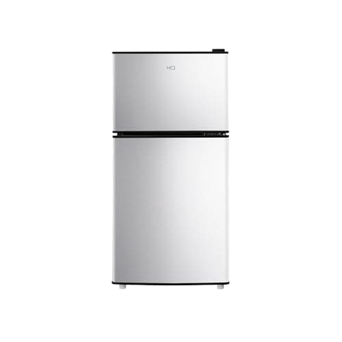 Frigobar Duplex HQ 90 Litros Cinza HQ-90RDF (127V) - Imagem frontal