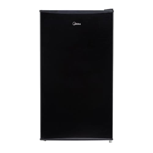 Frigobar Preto 93L Inverter Bivolt Midea contra fundo branco