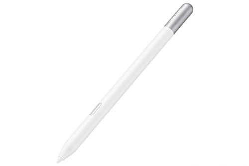 SAMSUNG S Pen Creator Edition, desenho detalhado, aderência confortável, design elegante premium, compatível com Galaxy S21 Ultra e superior, Galaxy Note10 e superior, Galaxy Tab S Series e PCs, branco