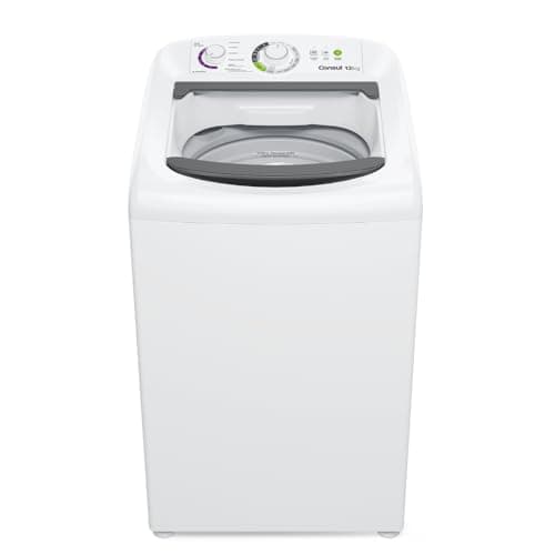 Maquina de lavar Consul 12 kg branca com dosagem economica e ciclo edredom
