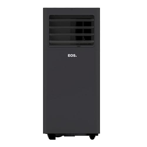Ar-condicionado portátil EOS preto 10000 Btus com rodas