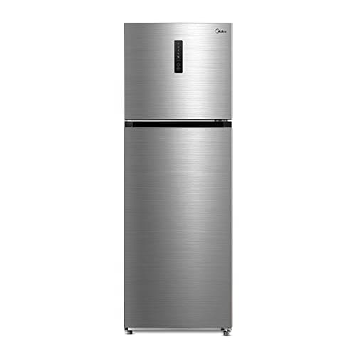 Refrigerador 347L 2 Portas Frost Free Inox Midea