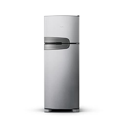 Geladeira Consul Frost Free Duplex 340 litros com Prateleiras Altura Flex cor inox - CRM39AK 110V