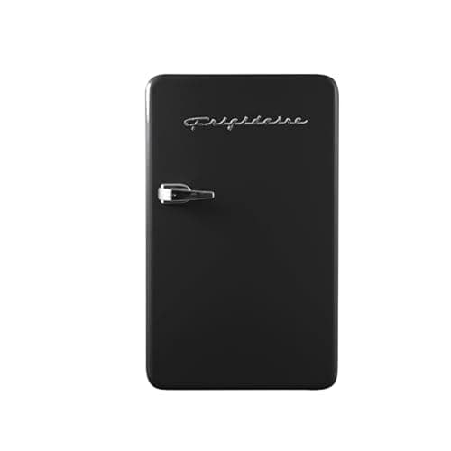 Frigidaire EFR372-BLACK 3,2 pés preto retrô compacto arredondado canto premium mini geladeira