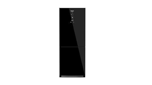 Geladeira Panasonic BB65 Black Glass Inverse Frost Free 450L Inverter A+++ - NR-BB65GVFB 220V