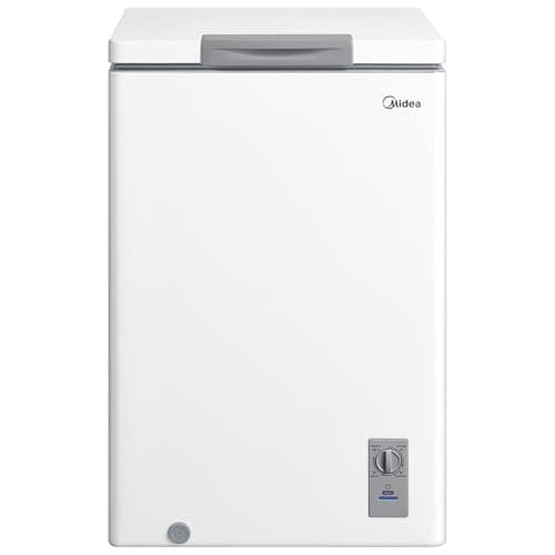Freezer Horizontal 100L Inverter Bivolt Branco Midea