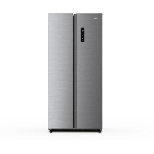 Geladeira Refrigerador HQ Frost Free Side By Side 480 Litros Inox HQ-480SBSFFK (127V)
