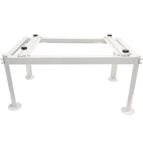 Suporte de bomba de calor para ar condicionado branco