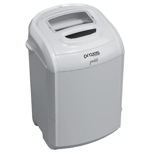 Mini lavadora de roupas branca Praxis Petit 1,2kg 127V frontal
