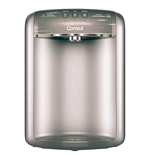 Purificador de Água Consul (CPB36AFA) - 127 V- Titanium - Alta Capacidade de Refrigeração e 3 Níveis de Temperatura