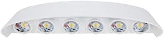 Moderno e Elegante Arandela Luz Leds 50.000h Serviço Acima para Baixo Luzes para Sala de Estar Quarto Jantar Corredor Escadas (Branco quente #12)