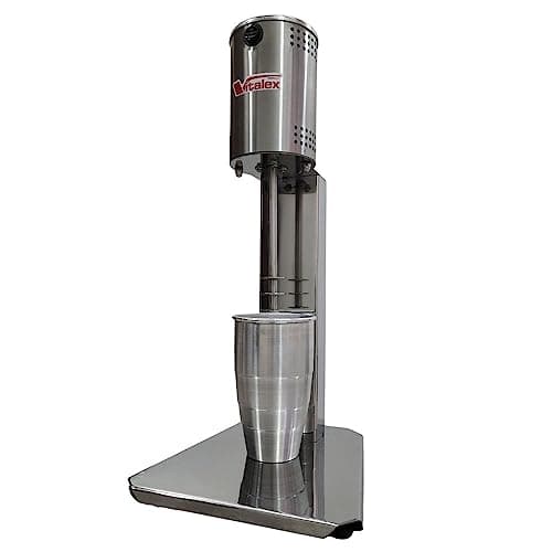 Batedor de Milk Shake Vitalex 110v em aço inoxidável com copo anexado