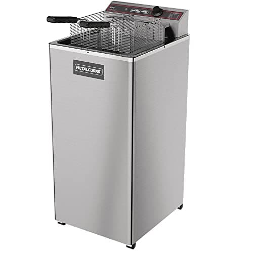 Fritadeira Elétrica Água e Óleo Inox GFAO 18 P Metalcubas Elétrico - 220V em aço inoxidável