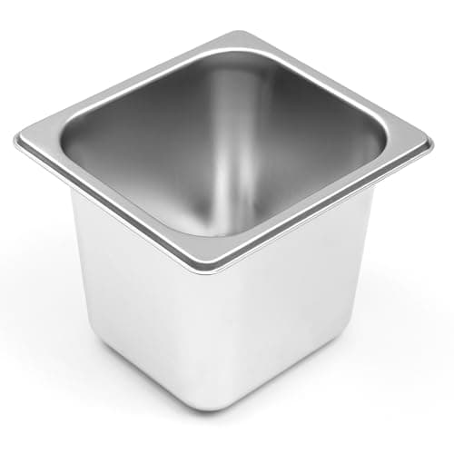 Cuba Gastronômica Aço Inox Gn 1/6 150mm Gn 1/6 De Rechaud Sorveteria Açai