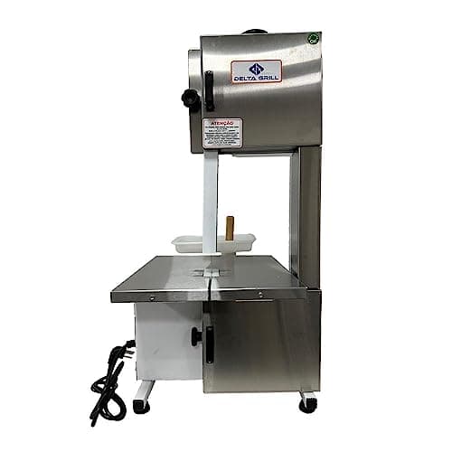 Serra de fita industrial Delta Grill com moedor em aço inoxidável