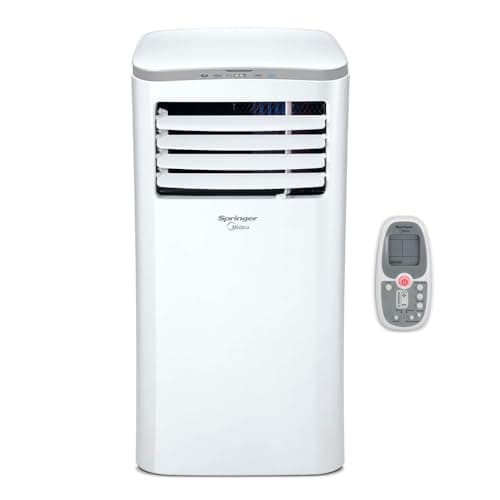 Ar-condicionado portátil Springer Midea 220V branco com controle remoto