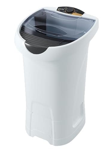 Lavadora de roupa branca com tampa transparente, modelo Sally 5kg, 127V, 60Hz, da Wanke.