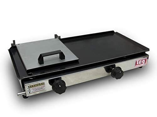 Chapa de sanduíche de lanches Grill Dog com prensa de 30x60cm a gás Lcg