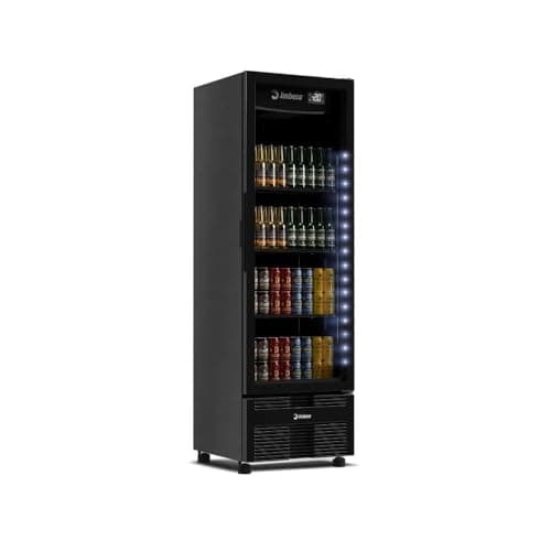 Cervejeira Imbera 569 Litros Porta De Vidro Full Black CCV355-220V