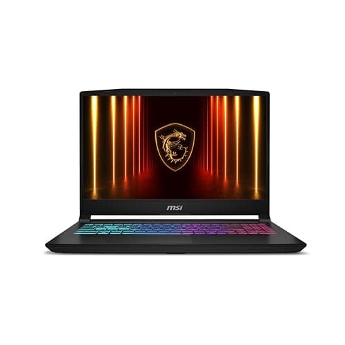 MSI Laptop para jogos Katana 15 HX 39.6 cm 165Hz QHD+: Intel Core i9-14900HX, NVIDIA Geforce RTX 5070, 32GB DDR5, SSD NVMe de 1TB, teclado RGB, Win 11 Home: Preto B14WGK-016US