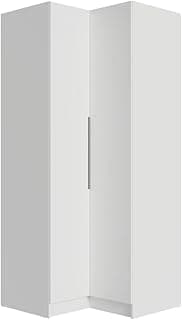 Guarda-roupa Modulado de Canto 2 Portas Branco Neo Madesa