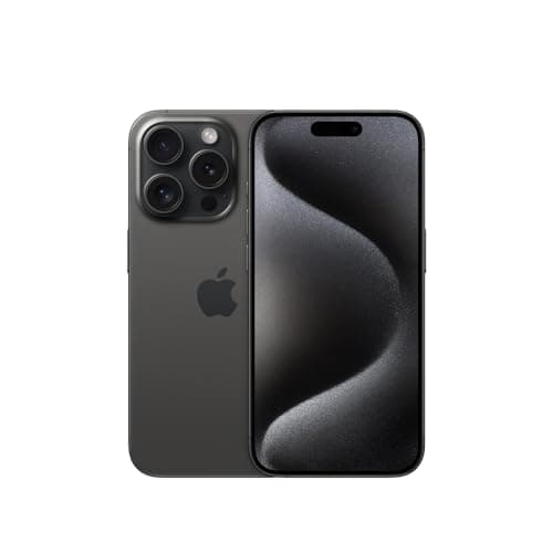 Apple iPhone 15 Pro 128GB titânio preto traseira e lateral