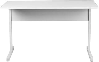 Mesa Escritório para Trabalho e Escrivaninha Estudo e Home Office(Cinza)