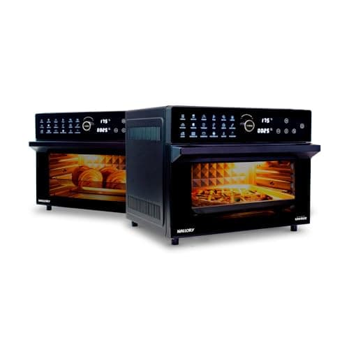 Fritadeira Elétrica Forno Airfryer Mallory Air Oven Unique Multifunção 30L Preto Inox 127V