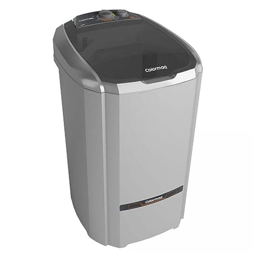 Máquina de lavar roupa semiautomática Colormaq LCS20 Prata 127V 20kg