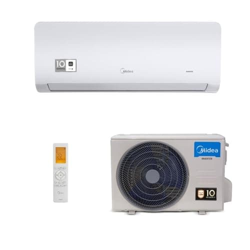 Ar-condicionado split branco Midea 9.000 BTUs R-32 só frio 220V