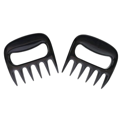 Desfiadores para Churrasco, Garfo de Carne, Preto, 2 Peças