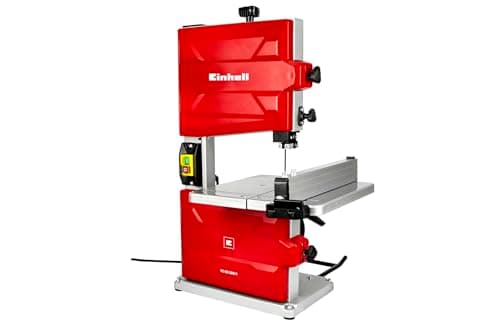 Serra de fita Einhell TC-SB 200/1 220V vermelha com fundo branco