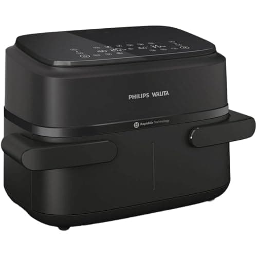 Fritadeira Airfryer Série 1000 Duplo Cesto 7,1L Philips Walita 2450W