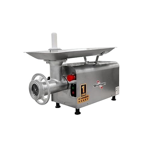 Picador de Carne Boca 22 Aço Inox 220 V PS-22 - Skymsen, 1 Ano de Garantia