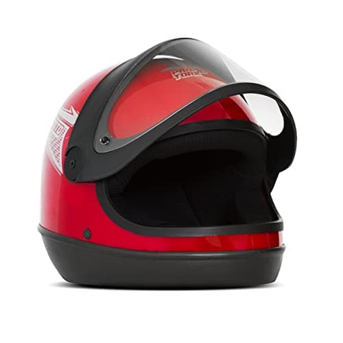 CAPACETE FECHADO PRO TORK SPORT MOTO LIGHT VERMELHO TAM. 56