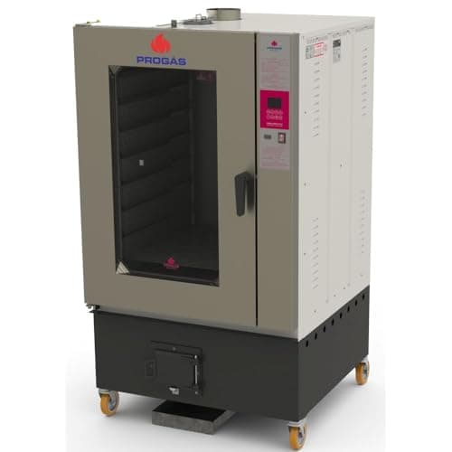 Forno Turbo a Lenha 10 Esteiras PRTLT-10000ST com fornalha traseira - Progás