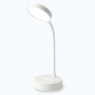 Luminária De Mesa LED Articulada E Flexível Touch Recarregável 20 LEDs Bivolt Para Estudo Leitura E Escritório