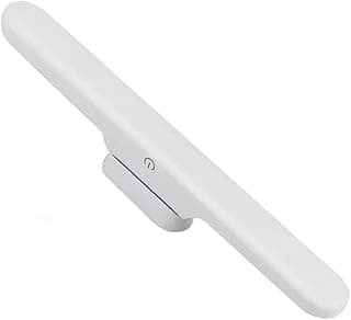 Luminária LED magnética branca com botão de controle