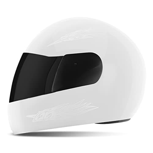 CAPACETE FECHADO PRO TORK LIBERTY 4 SOLID BRANCO TAM. 58 VIS. FUMÊ