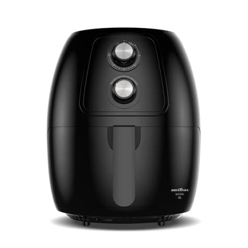 Fritadeira Elétrica Air Fryer Britânia BAF40A sem Óleo Antiaderente 4L Preto 1500W