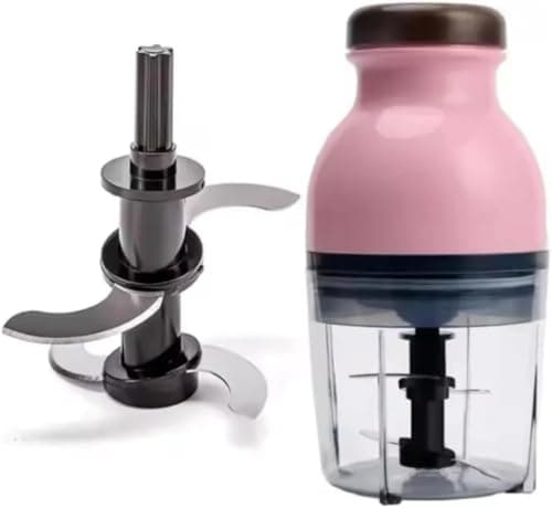 Moedor Elétrico de Carne, Mini Processador de Alimentos, 220V, Picador Doméstico, Portátil