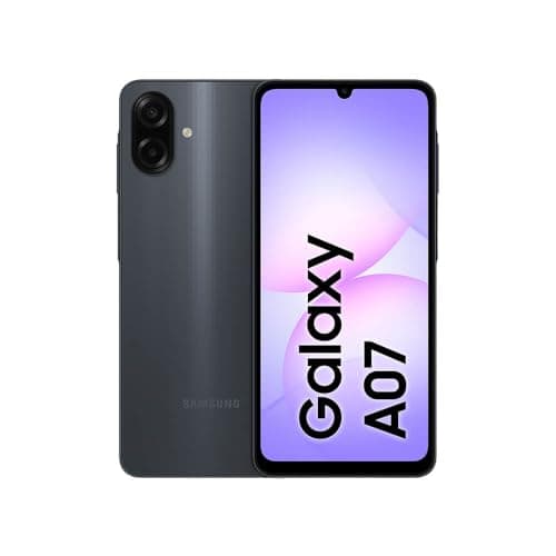 Smartphone Samsung Galaxy A07 128GB, 4GB, Câmera 50MP, Tela 6.7' - Preto