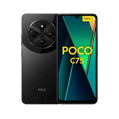 Smartphone Xiaomi Poco C75 NFC Black (Preto) 8GB RAM 256GB ROM [2410FPCC5G]