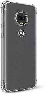Capinha Silicone Transparente Antichoque Compatível com Moto G7 Power XT1955-1
