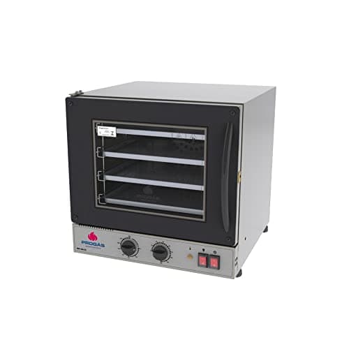 Forno Turbo Elétrico Fast Oven Prp-004 G2 Preto Progás 220V com controles e rodas